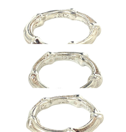 Tiffany & Co Bamboo 925 Sterling Silver Ring — view 3