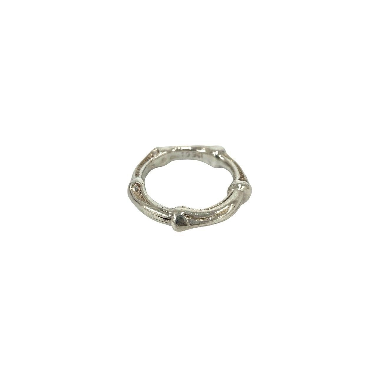 Tiffany & Co Bamboo 925 Sterling Silver Ring — view 4