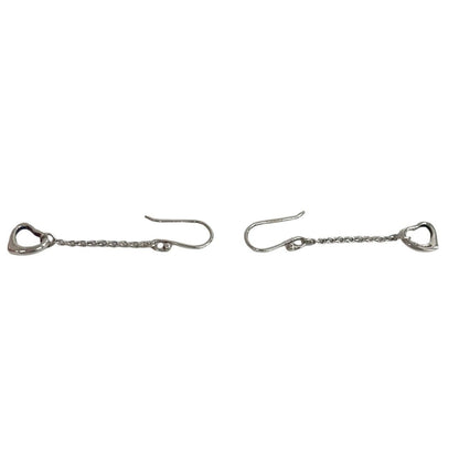 Tiffany & Co Open Heart Earrings 925 Sterling Silver — view 4