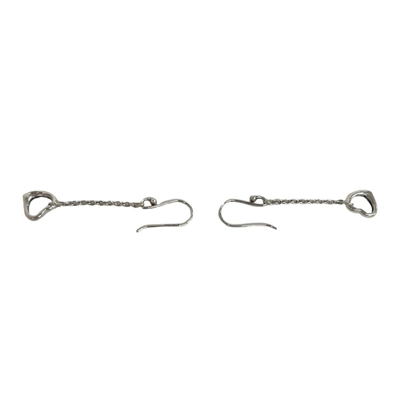 Tiffany & Co Open Heart Earrings 925 Sterling Silver — view 5
