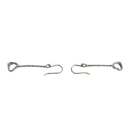 Tiffany & Co Open Heart Earrings 925 Sterling Silver — view 5