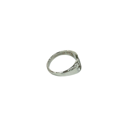 Tiffany & Co Open Heart Ring 925 Sterling Silver
