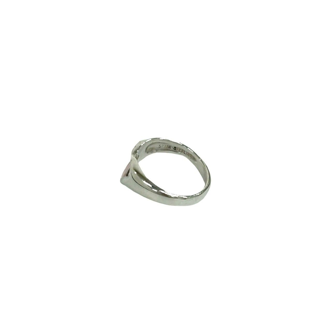 Tiffany & Co Open Heart Ring 925 Sterling Silver — view 5