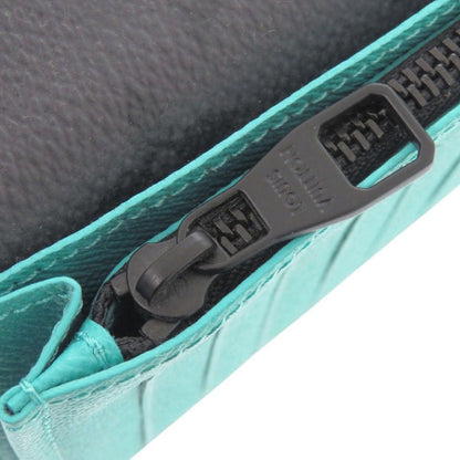 Louis Vuitton Portefeuille Brazza NM Monogram Eclipse IC Turquoise Gray Wallet — view 8