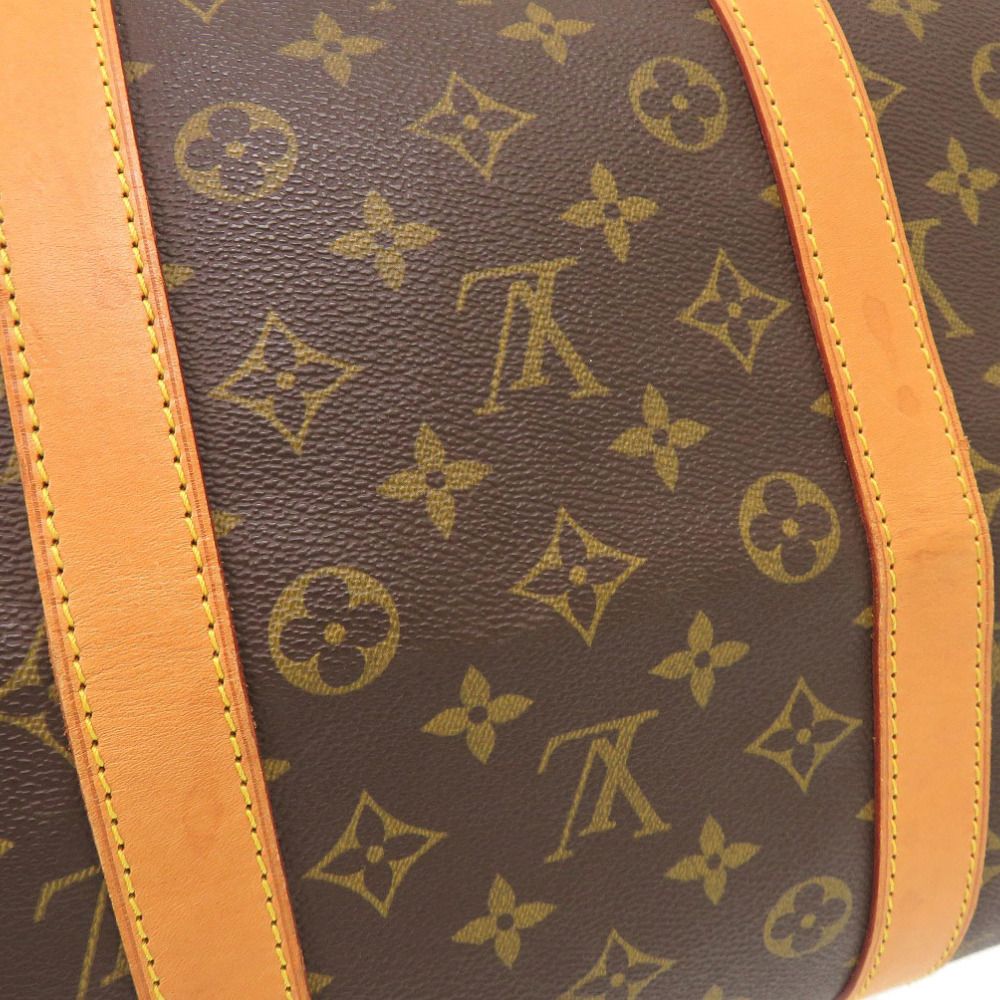 Louis Vuitton Keepall Bandouliere 55 Monogram Boston Bag — view 9