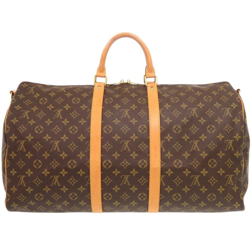 Louis Vuitton Keepall Bandouliere 55 Monogram Boston Bag — view 2