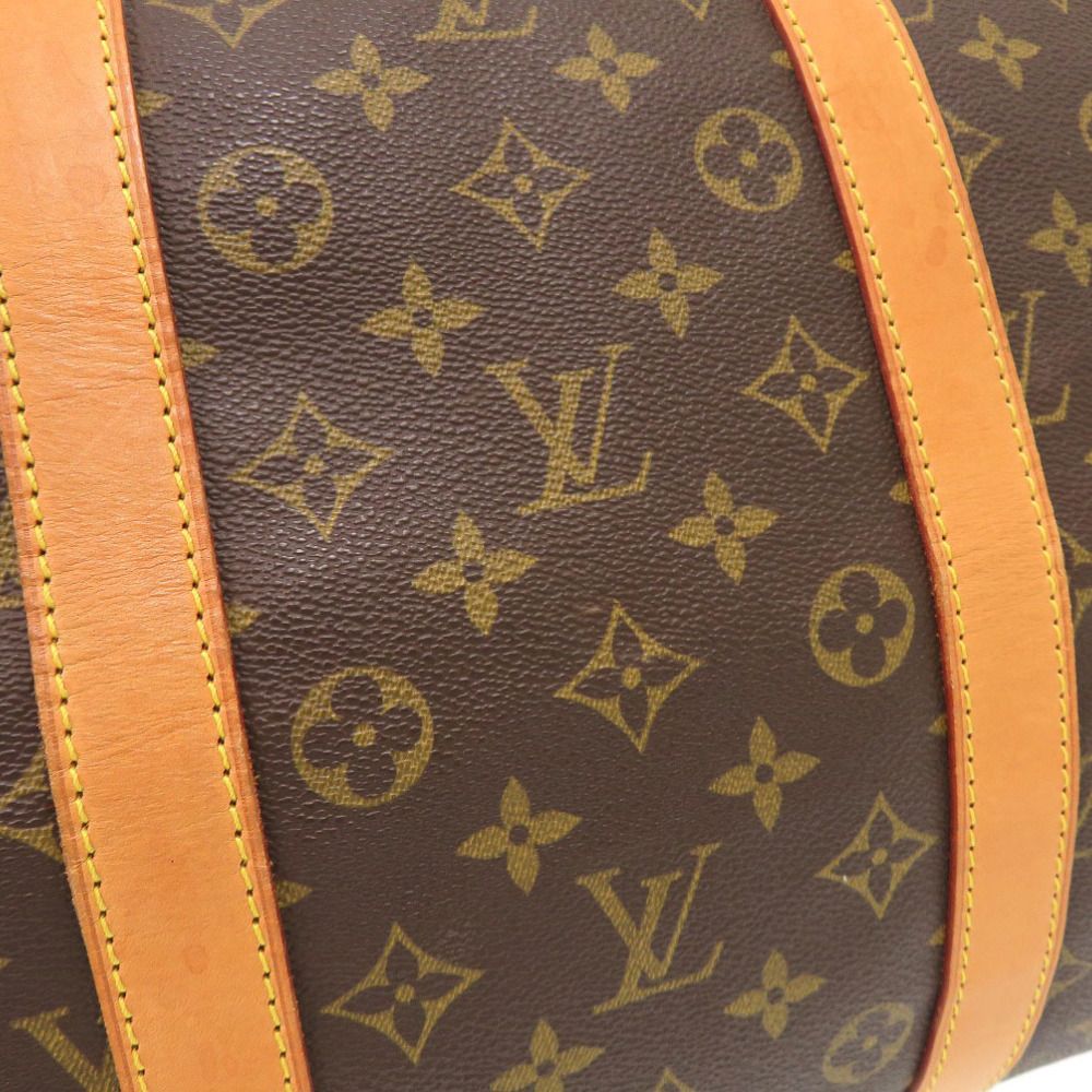 Louis Vuitton Keepall Bandouliere 55 Monogram Boston Bag — view 8