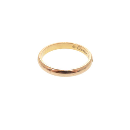 Cartier Wedding 48 18k Pink Gold Diamond Ring — view 5