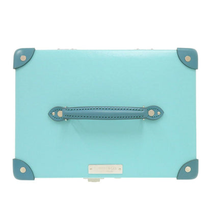 Tiffany & Co Globe Trotter Collaboration Vanity Case Box Cobalt Blue Leather — view 6