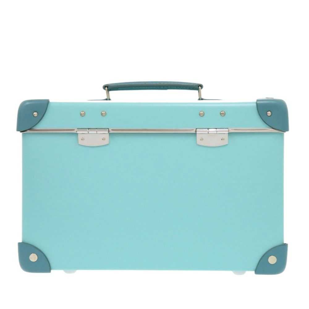 Tiffany & Co Globe Trotter Collaboration Vanity Case Box Cobalt Blue Leather — view 3