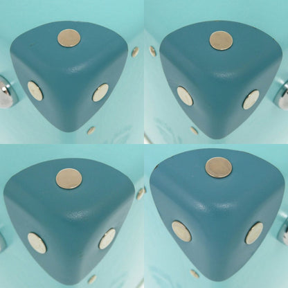 Tiffany & Co Globe Trotter Collaboration Vanity Case Box Cobalt Blue Leather — view 4