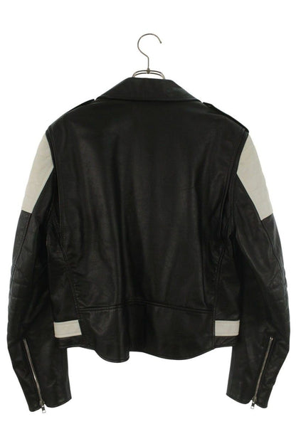 Celine Bicolor Double Rider's Jacket Leather 50 — view 2
