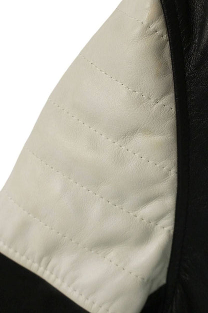Celine Bicolor Double Rider's Jacket Leather 50 — view 3