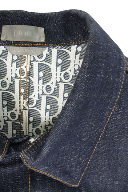 Dior Lined Oblique Denim Jacket 52 — view 3