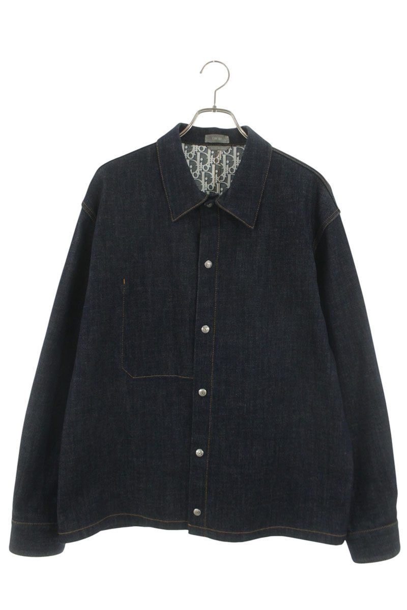 Dior Lined Oblique Denim Jacket 52