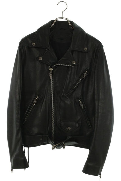 Chrome Hearts JJ Dean Daga Zip Rider's Jacket Leather