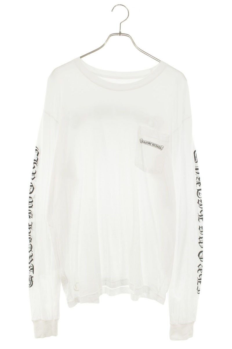 Chrome Hearts CH L S 1 Logo Back Print Long Sleeve Top XL