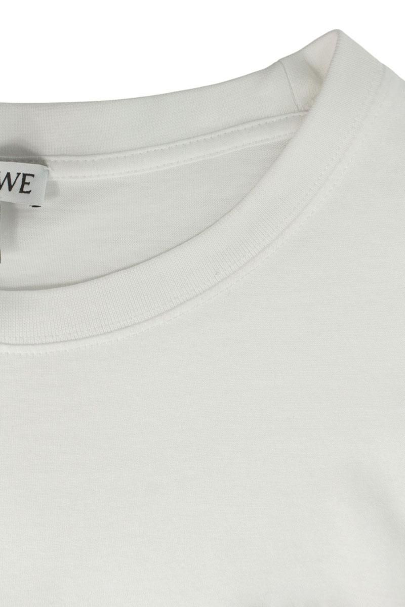 Loewe Anagram Logo Embroidery T-Shirt — view 3