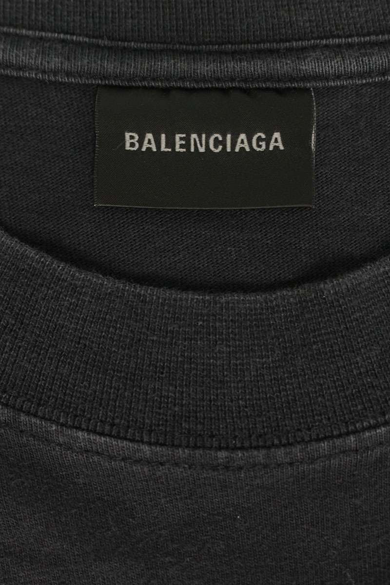 Balenciaga Multi Logo Print T-Shirt XS — view 3