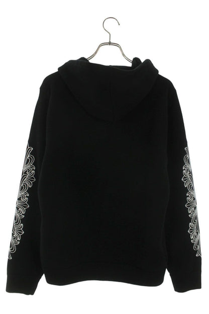 Chrome Hearts Life Sentence HD Zip Sleeve Floral Embroidery Cashmere Zip Up — view 2