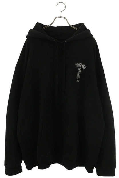 Chrome Hearts Sweatshirt Plvr Back Arch Logo Print Pullover Hoodie XXL