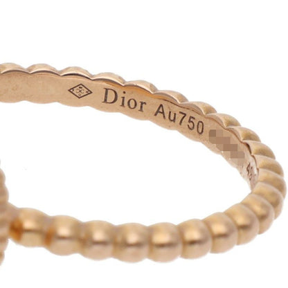 Dior Rose Des Vents 18k Pink Gold Diamond Oniki Sling No 8.5 49 Ring — view 3