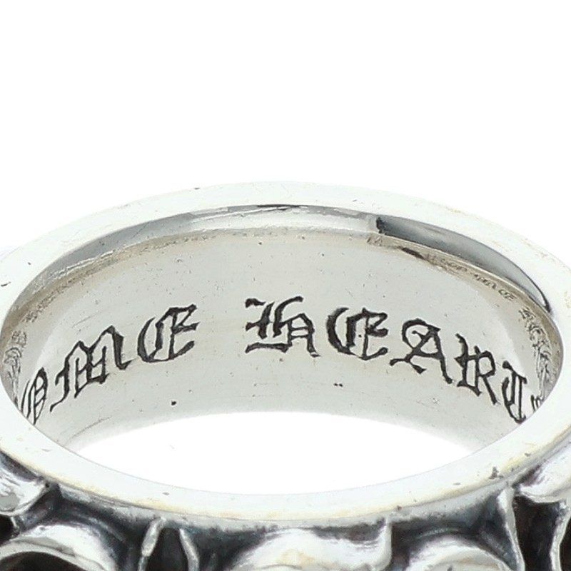 Chrome Hearts Etrnity Vine Band Eternity Silver Ring — view 4