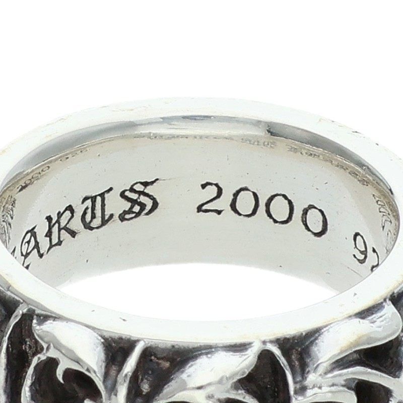 Chrome Hearts Etrnity Vine Band Eternity Silver Ring — view 5