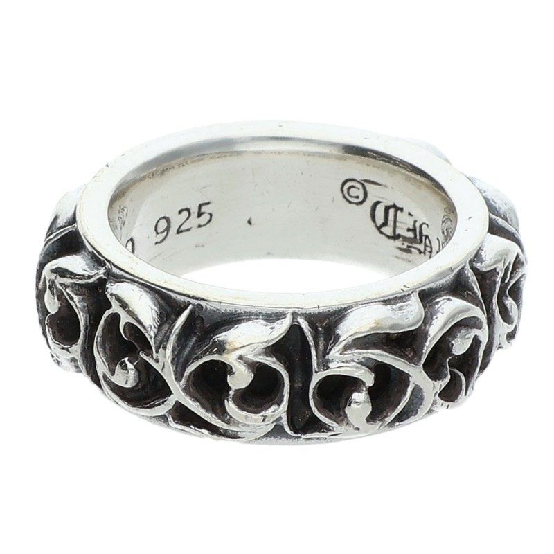 Chrome Hearts Etrnity Vine Band Eternity Silver Ring — view 2