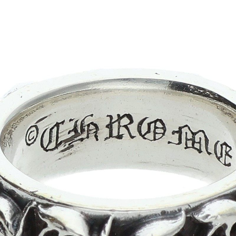 Chrome Hearts Etrnity Vine Band Eternity Silver Ring — view 3