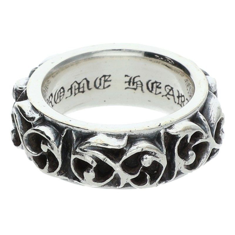 Chrome Hearts Etrnity Vine Band Eternity Silver Ring