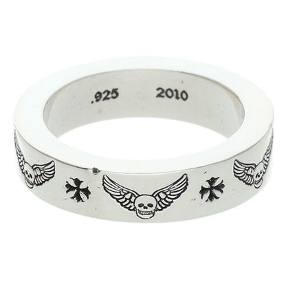 Chrome Hearts mm Spacer Foti Mahalia Motif Silver Ring