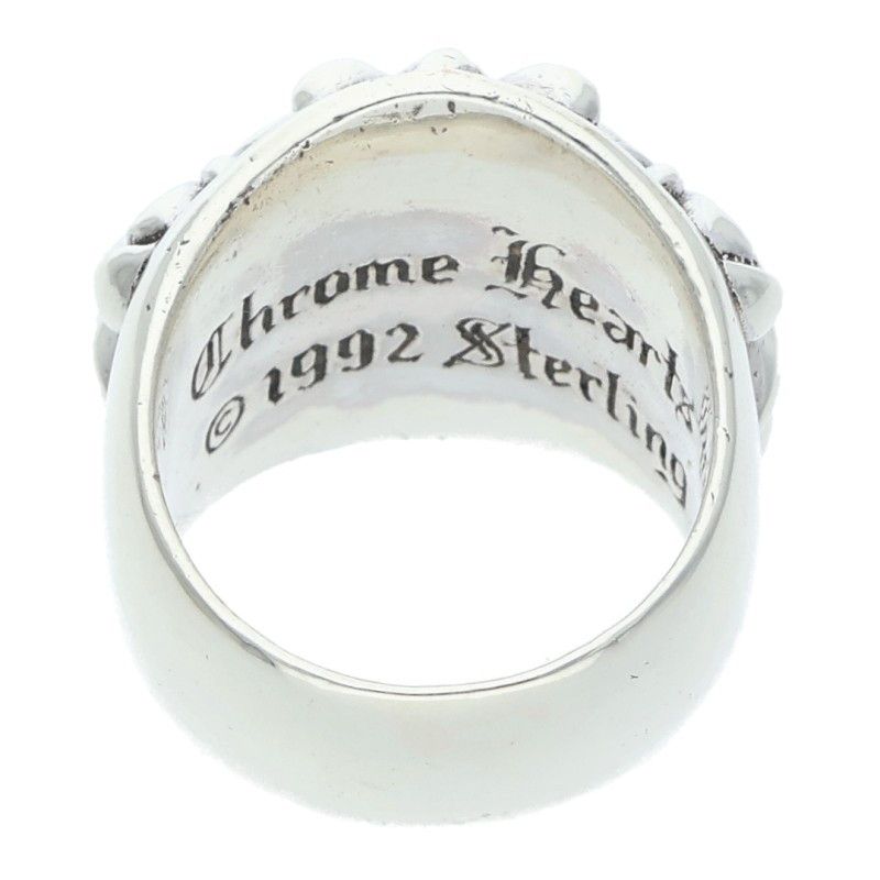 Chrome Hearts Keeper Silver Ring