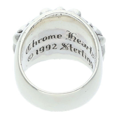 Chrome Hearts Keeper Silver Ring