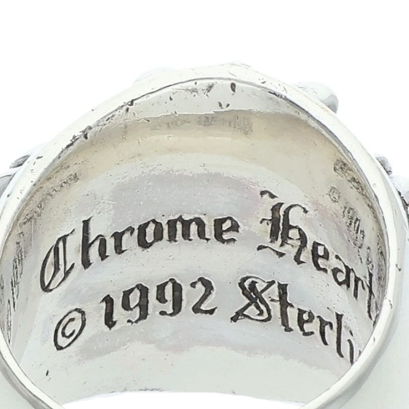 Chrome Hearts Keeper Silver Ring