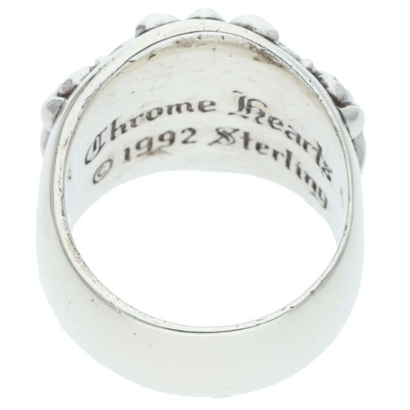 Chrome Hearts Keeper Silver Ring — view 2