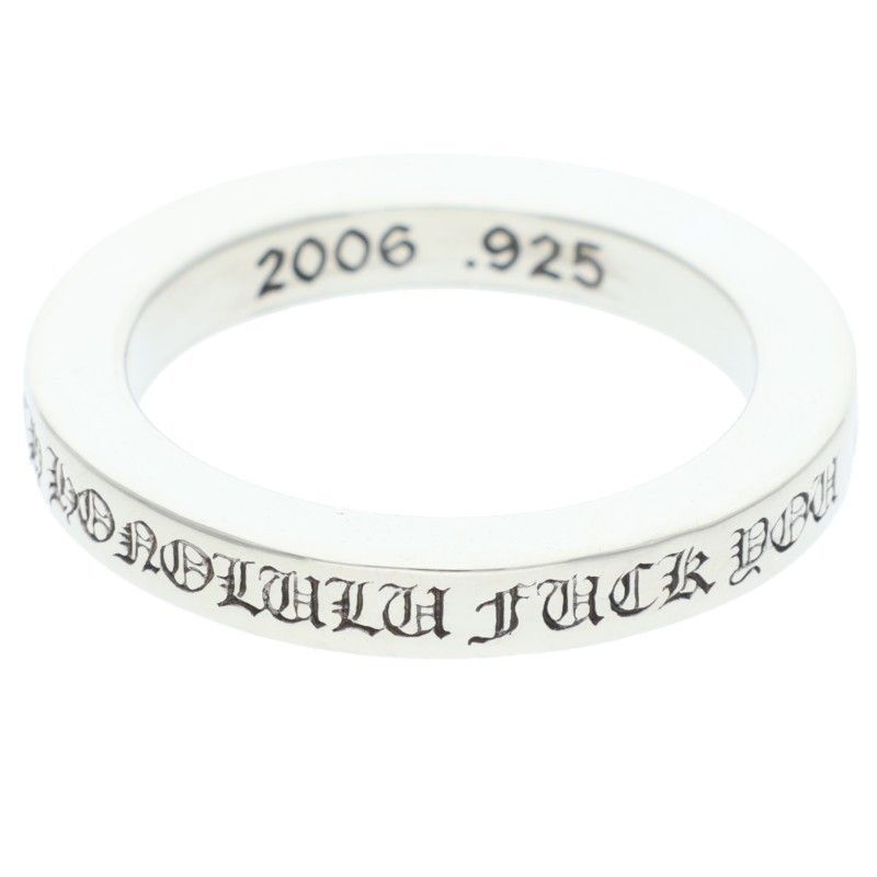 Chrome Hearts mm Spacer Limited mm Hono Lou Silver Ring