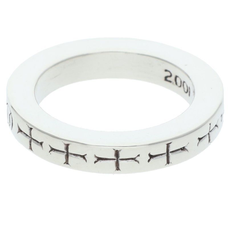 Chrome Hearts mm Spacer Fuckyou Silver Ring — view 2