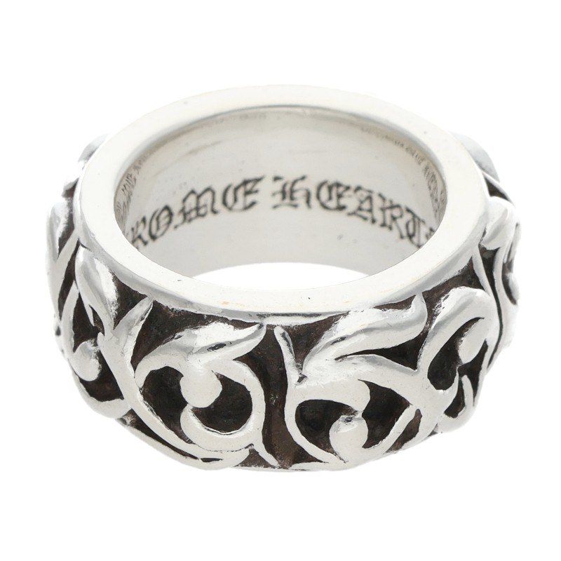 Chrome Hearts Etrnity Vine Band Eternity Silver Ring