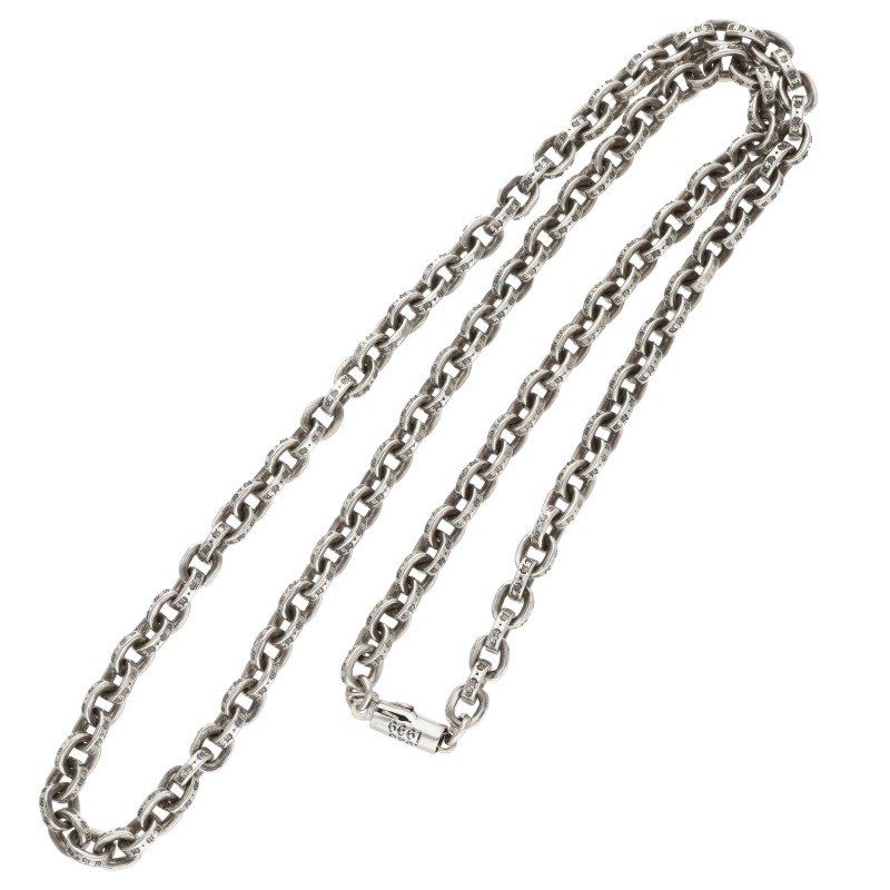 Chrome Hearts Paper Chain 20 Silver Necklace — view 2