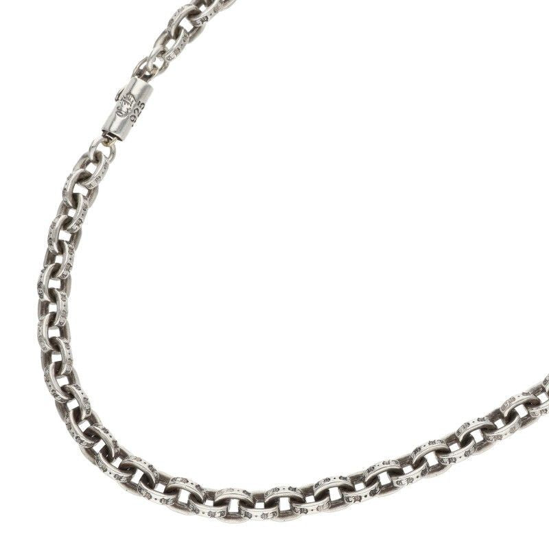 Chrome Hearts Paper Chain 20 Silver Necklace