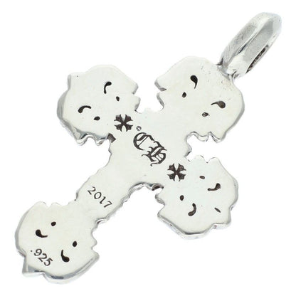 Chrome Hearts Charm Filigree Tiny Silver Necklace Top — view 2