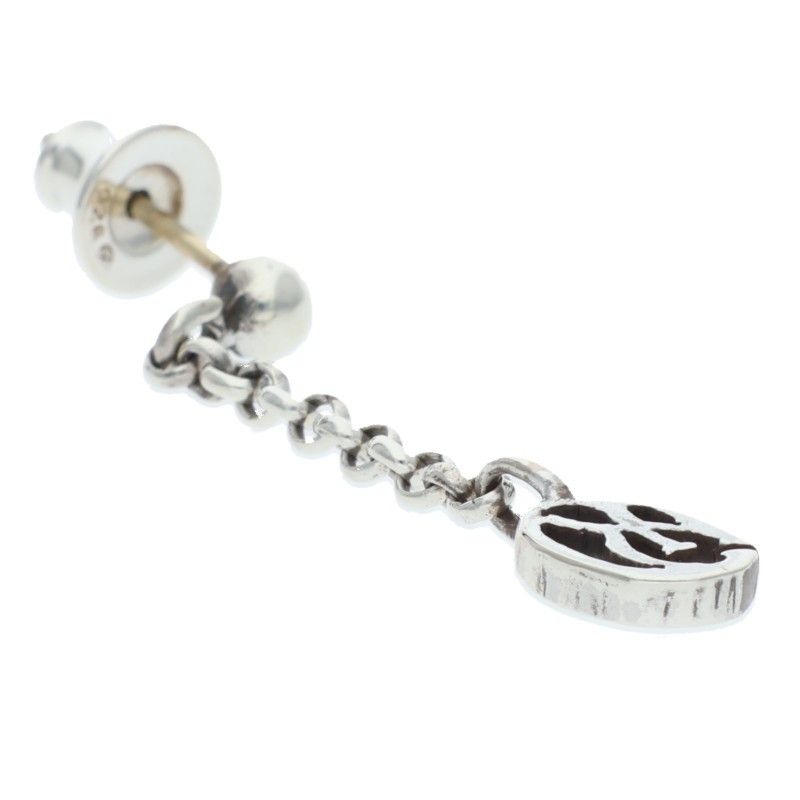 Chrome Hearts Initial Drop Kyosuke Himuro Silver Earrings — view 5