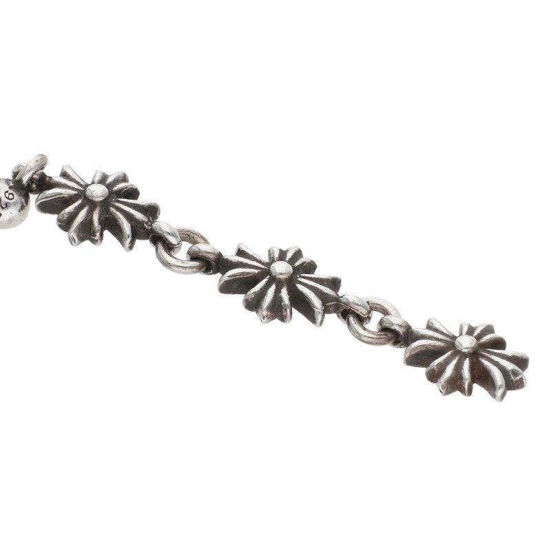 Chrome Hearts Tiny CH Pls 3 Ech Plus 3 Drop Silver Earrings — view 3