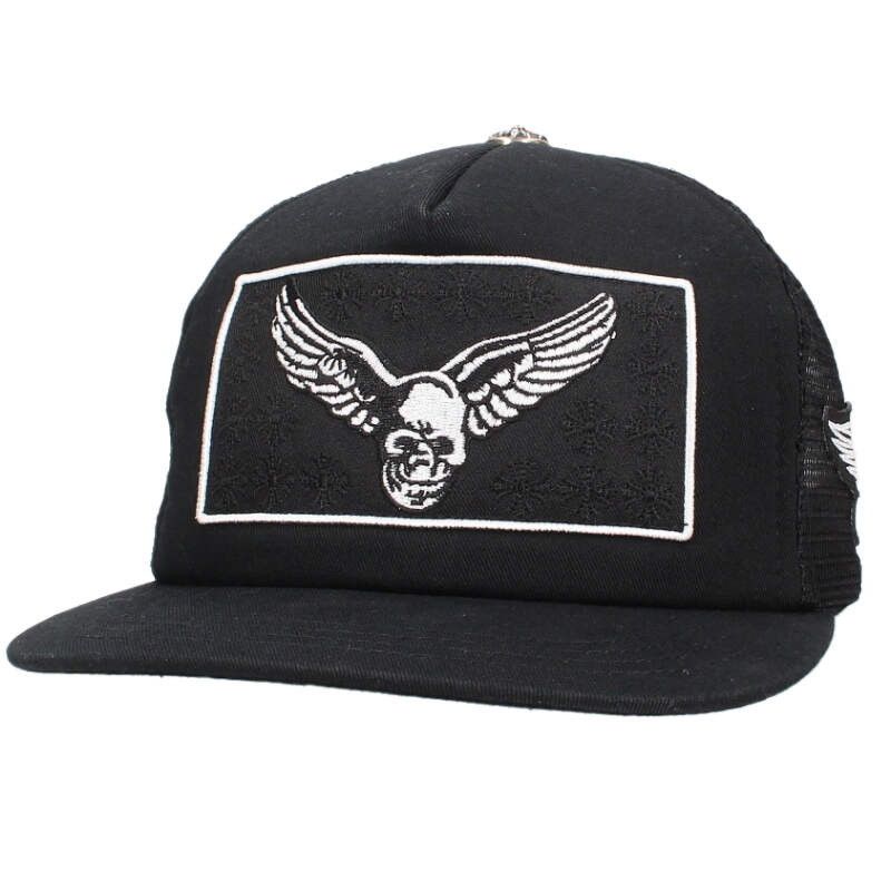 Chrome Hearts Trucker Cap Truck Khaki Cap Foti Aerosmith Yungblub Mesh Hat