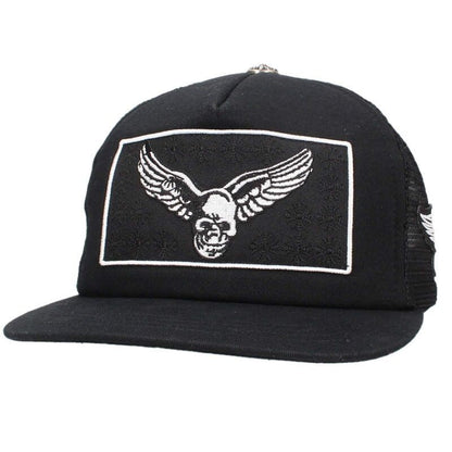 Chrome Hearts Trucker Cap Truck Khaki Cap Foti Aerosmith Yungblub Mesh Hat