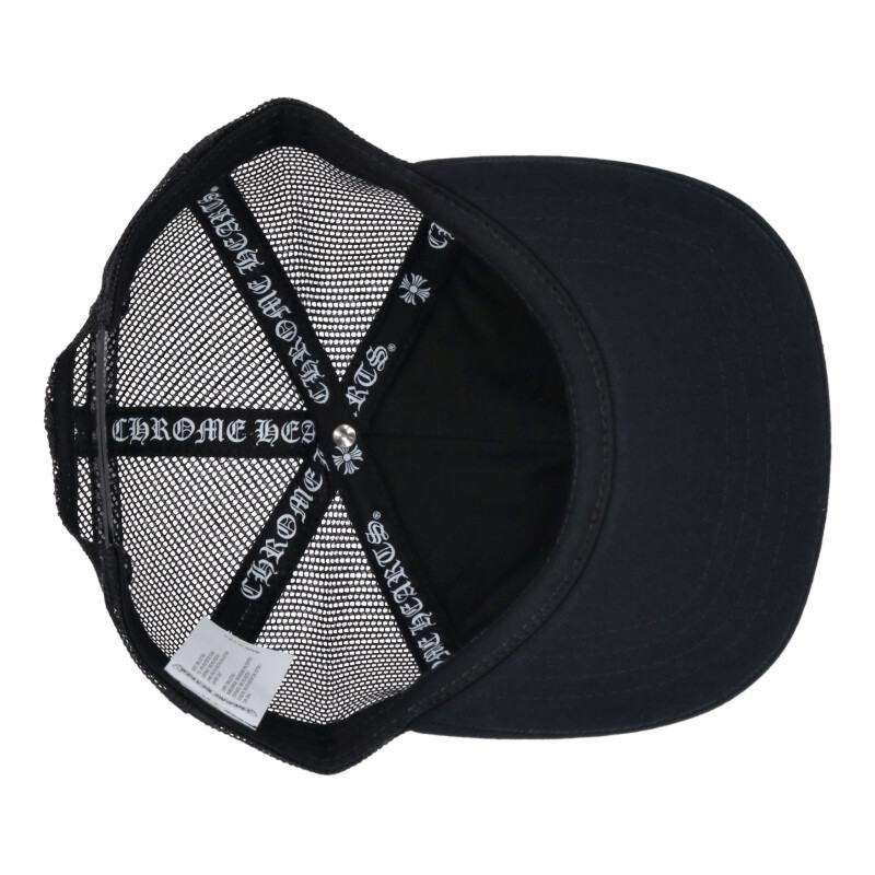 Chrome Hearts Trucker Cap 3 Cemetery Leather Patch Mesh Hat — view 3