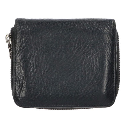Chrome Hearts SQ Zip Bill Square Zip Round Zip Leather Wallet — view 2