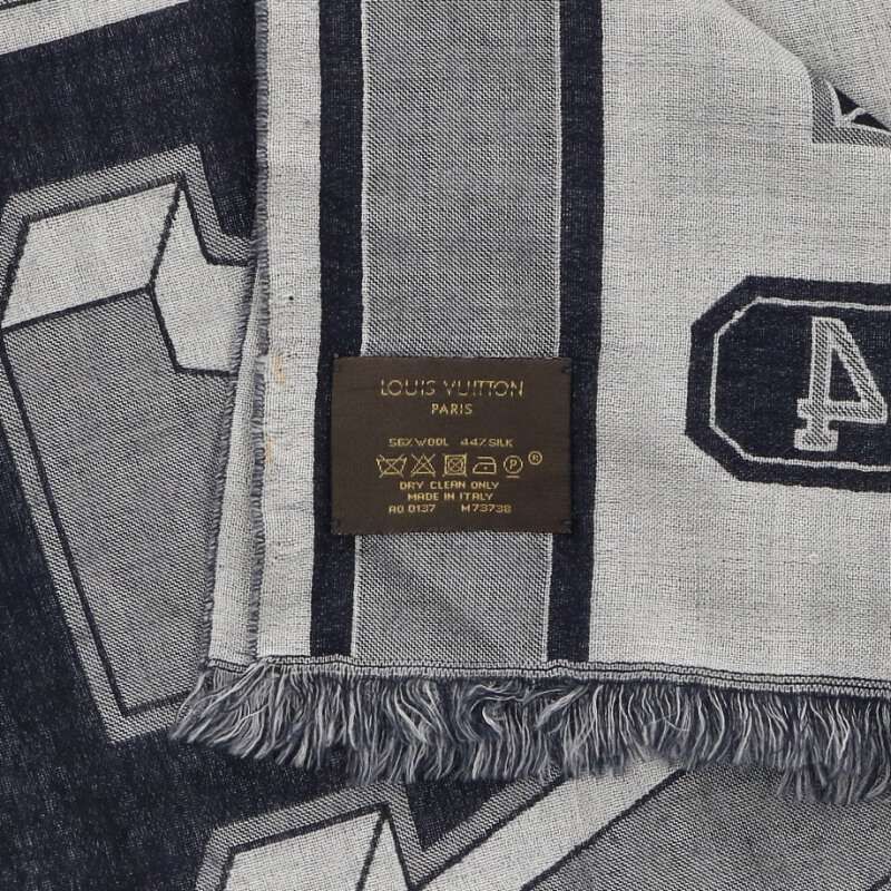 Louis Vuitton Ivy League Silk Shawl Scarf — view 3