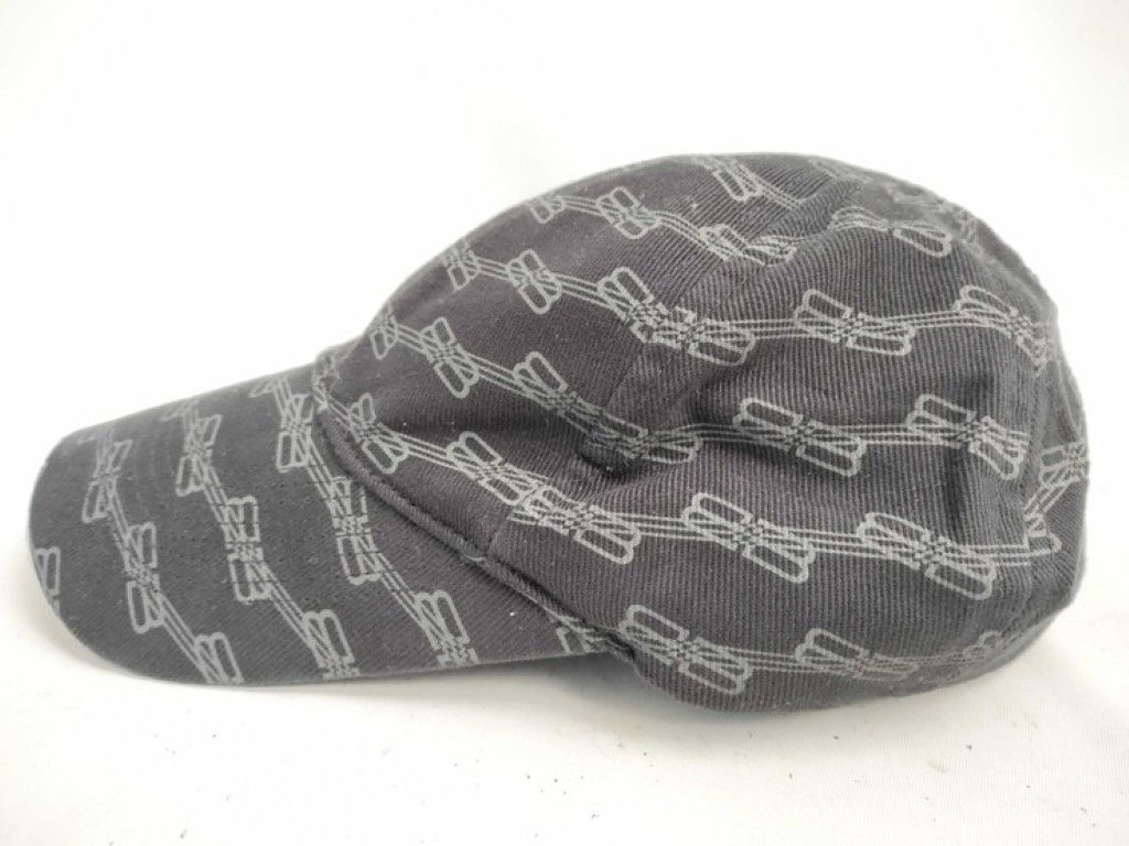 Balenciaga Cap BB Logo Gray Cotton Hat — view 2